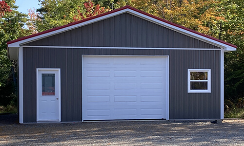 Standard+ Classic XL garage door, 12' x 9', Ice White