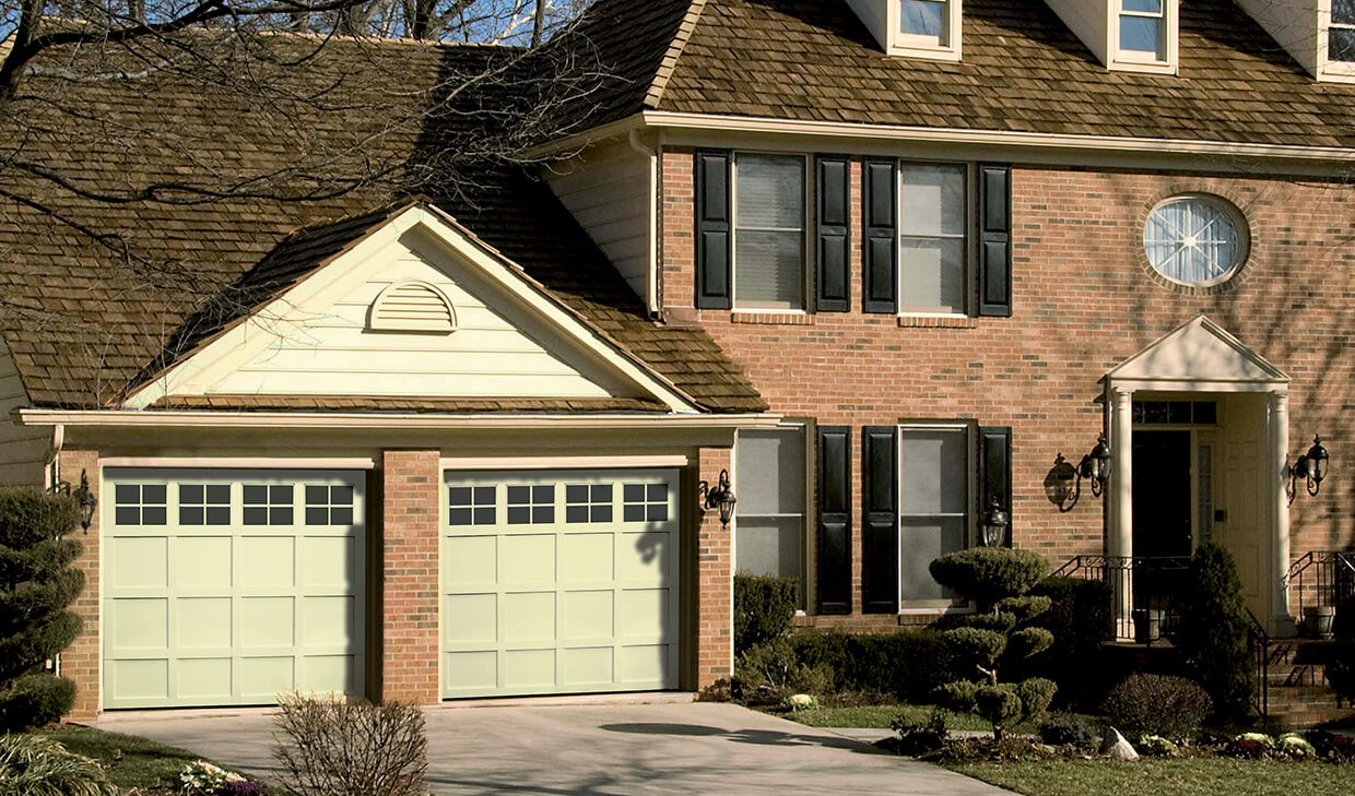 Cambridge CM, 9' x 7', Desert Sand doors and overlays, Panoramic 4 lite windows