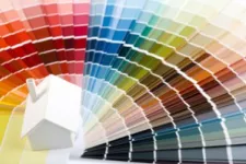 Right garage door color