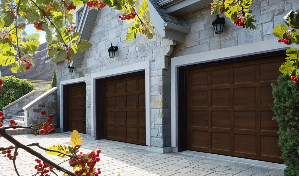 Cambridge CM, 8.6' x 7', Chocolate Walnut doors and overlays, No windows