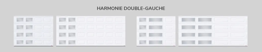 Fenestration : Harmonie double-gauche