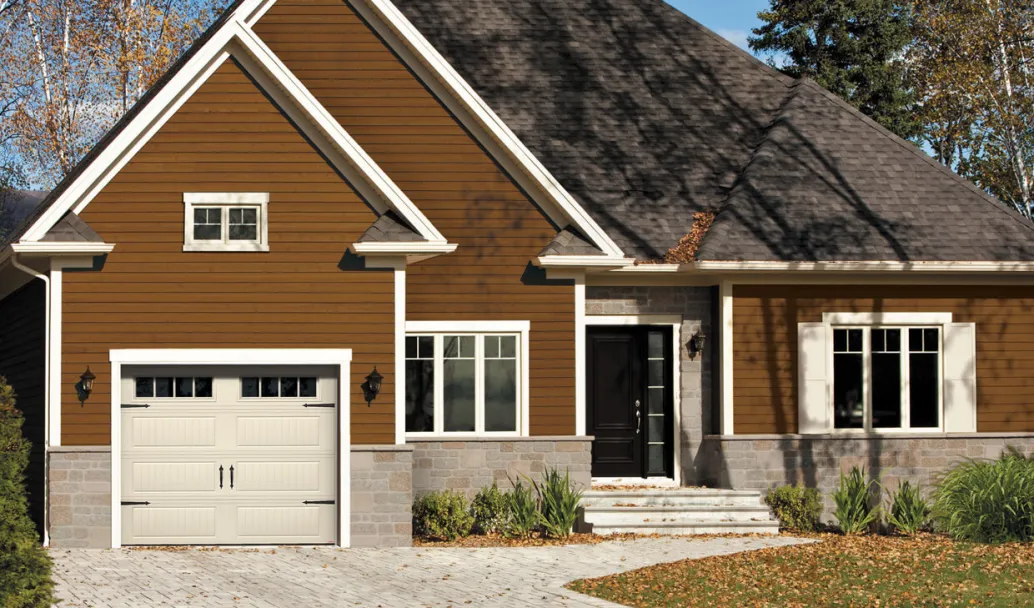 North Hatley LP, 9' x 7', Desert Sand, windows with Richmond Inserts