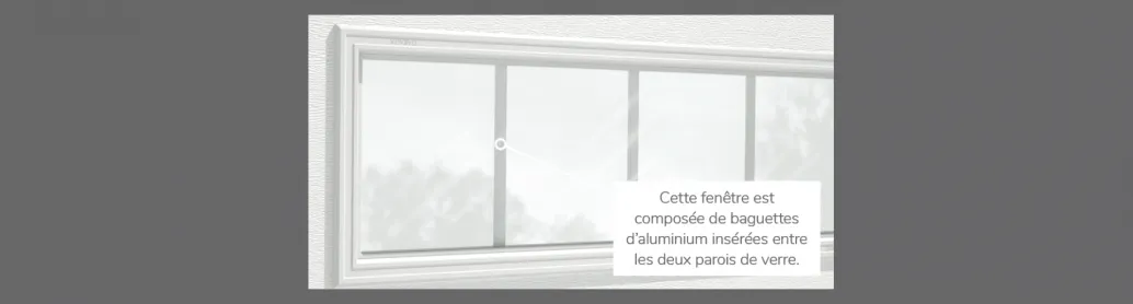 Orion 4 rectangles, 40" x 13", disponible pour la porte R-16