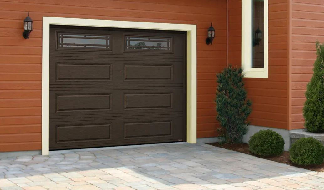 Acadia 138 Classique XL, 9' x 7', Brun commercial, fenêtres avec Appliques Prairie