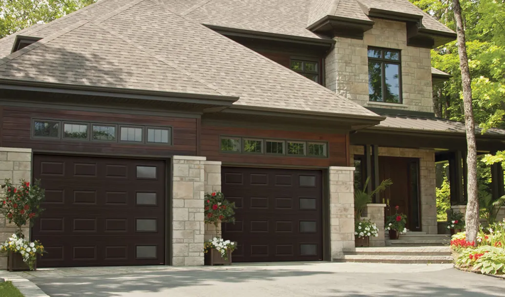 Classic CC, 10' x 8', Moka Brown, window layout: Right-Side Harmony