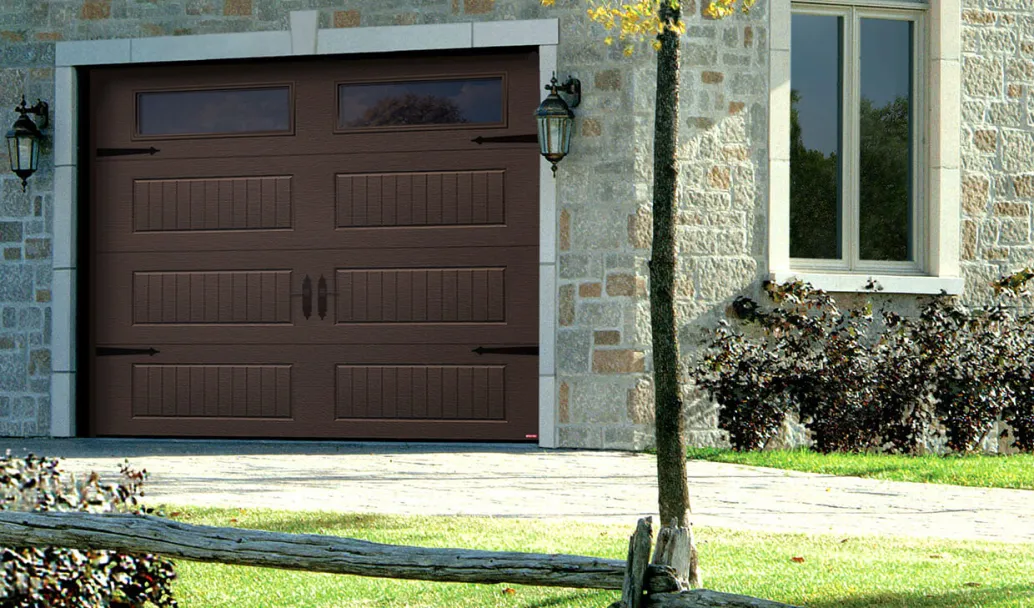 North Hatley LP, 9' x 8', Moka Brown, Clear windows