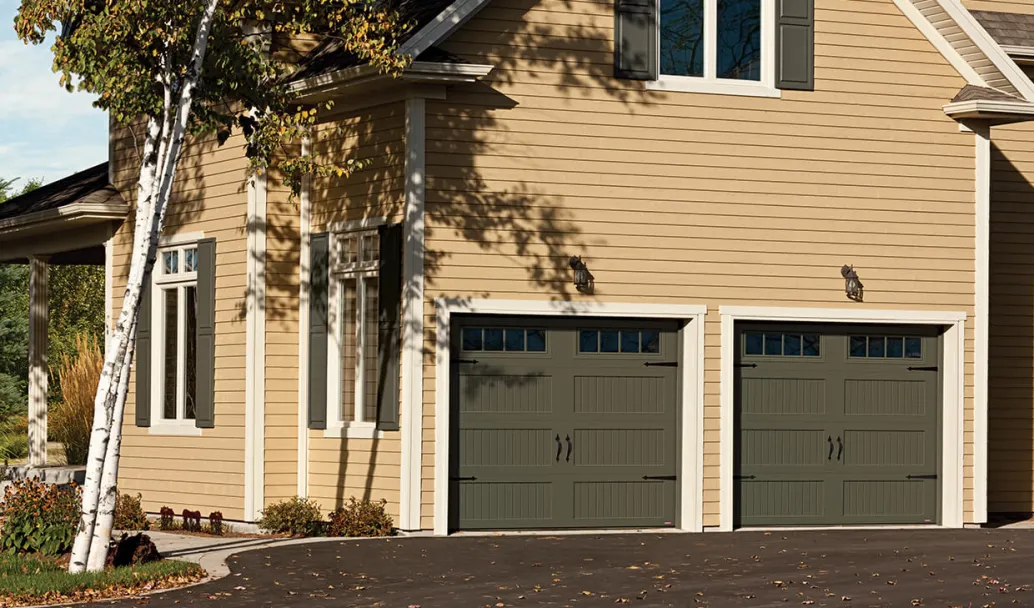 Shaker-NH LP, 9' x 7', Dark Sand, windows with Richmond Inserts