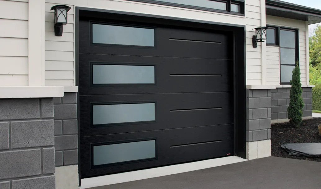 Vog, 9' x 7', Black, window layout: Left-side Harmony