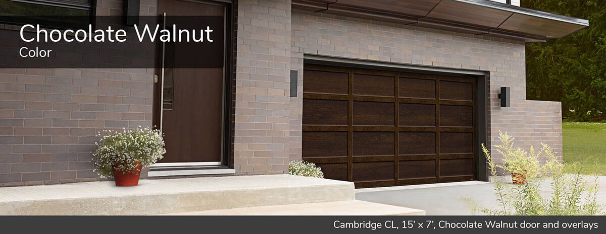 Cambridge CL, 15' x 7', Chocolate Walnut door and overlays