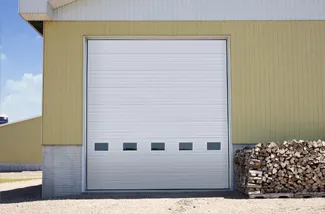 G-5000 Grooved, 16' x 18', Ice White, Standard windows