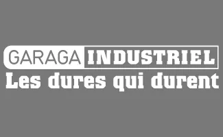 Logo Garaga Industriel blanc