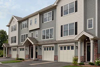 Princeton P-31, 9’ x 8', Desert Sand doors and overlays, Panoramic windows with Clear glass