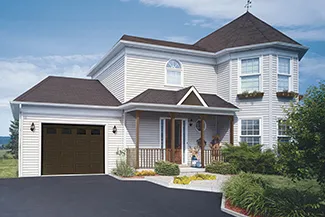 Regal Classic Short, 9' x 7', Brown, windows with Cascade Inserts