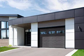 Regal Moderno Echo, 12' x 9', Weathered Grey Faux Wood, Clear windows