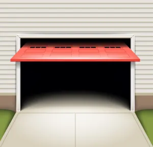 Opened Garage Door