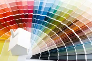 Right garage door color