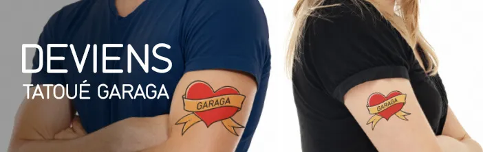 Deviens tatoué Garaga