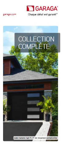 Brochure Collection complète