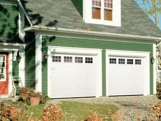 Des économies d'énergie avec une porte de garage isolée