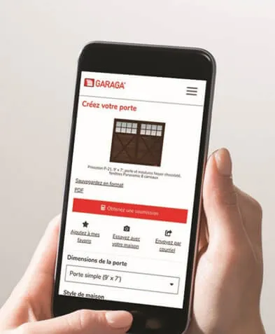 Design Centre sur votre mobile