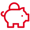 Icône d'une banque