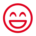 Icône d'un sourire