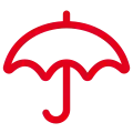Icône de parapluie