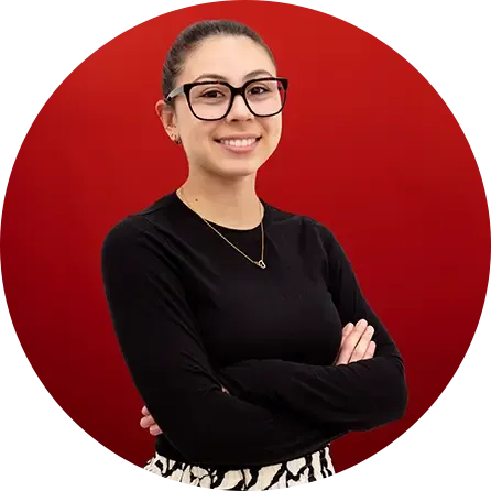 Internships are available in various fields, such as accounting, human resources, customer service, engineering, and more. Here is Ana, a great team member of our marketing team.