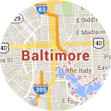 Map Baltimore