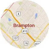 Many certified installers serving Brampton