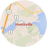 Many certified installers serving Huntsville