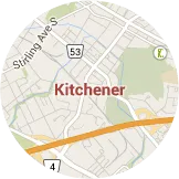 Many certified installers serving Kitchener