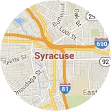 Many certified installers serving Syracuse