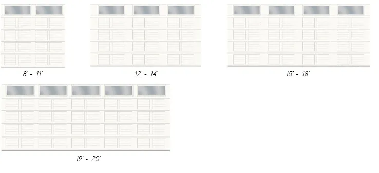 Layouts I-1 Layout, 4-Slat Base