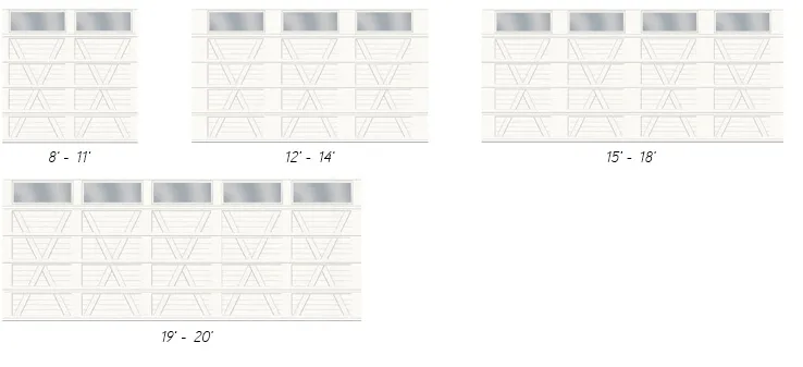 Layouts X Layout, 4-Slat Base