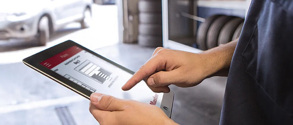 You may also use your tablet for opening and closing your garage door.