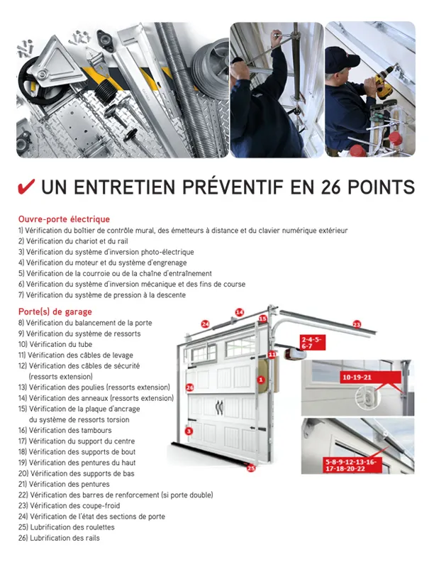 Prévenez les mauvaises surprises. Appelez dès maintenant.