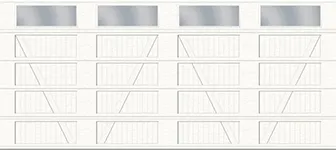 V Layout, Plank Base - 4 bays