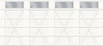 X Layout, 4-Slat Base - 4 bays