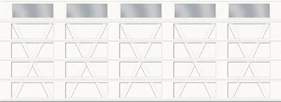 X Layout, Flat - 5 bays
