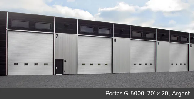 Portes G-5000, 20' x 20', Argent