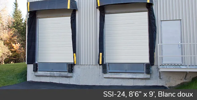 SSI-24, 8’6” x 9’, Blanc doux​