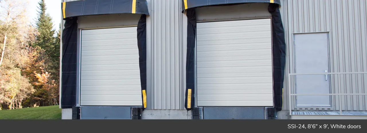 SSI-24, 8’6” x 9’, White doors​