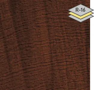 American Walnut colour for steel Garaga garage doors