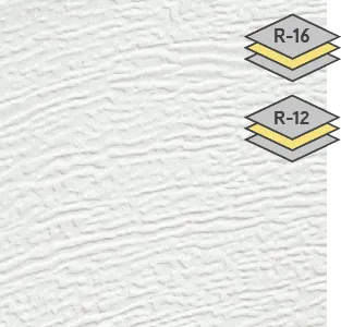 Ice White colour for steel Garaga garage doors