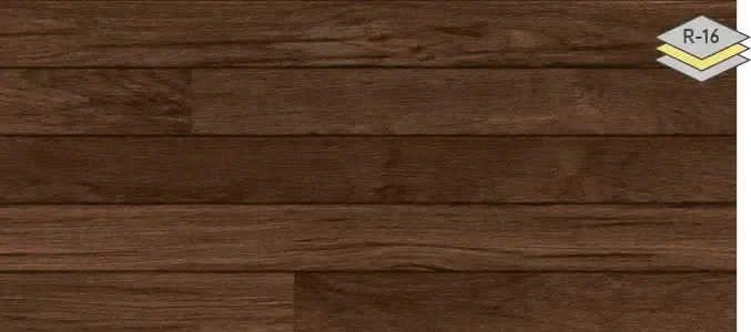 Dark Acacia HD colour for steel Garaga garage doors