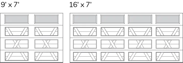 Collection Village Configuration X Coeur 2 lattes
