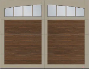 Arch Overlay Eastman 4 vertical lites Panoramic