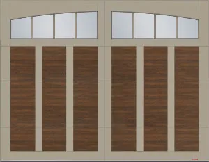 Arch Overlay Eastman 4 vertical lites Panoramic