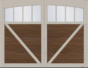 Moulure Arche avec Panoramique 4 rectangles pour le design Princeton P-23
